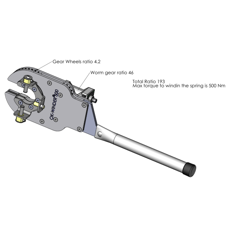 OK-WINDER® 500 | Torsion Spring Winder | OK-Winder®